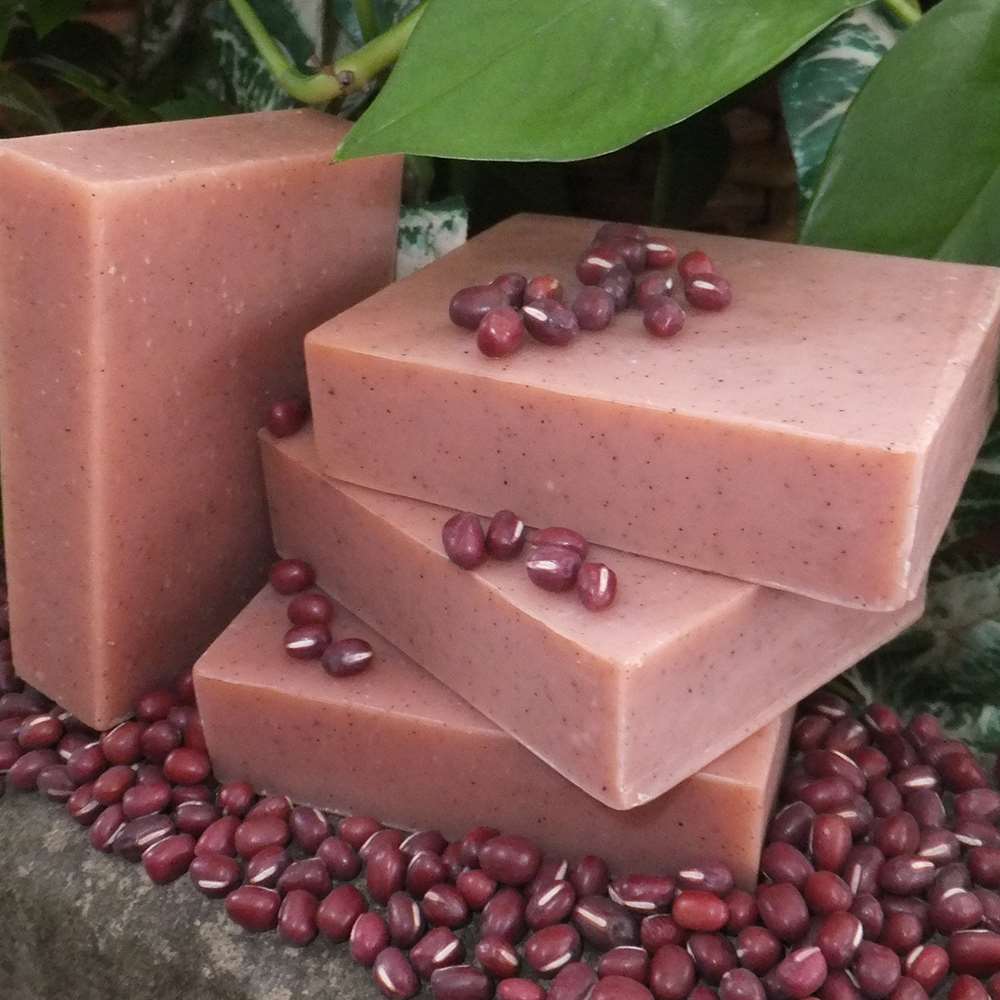 有機紅豆高嶺土溫和去角質植物手工皂 Soap: Adzuki Bean Complexion 5.6OZ_1