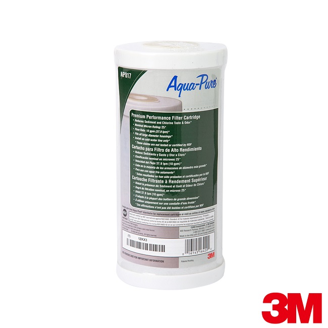 3M 全戶式活性碳濾芯-AP817(適用SS801全戶式淨水器)