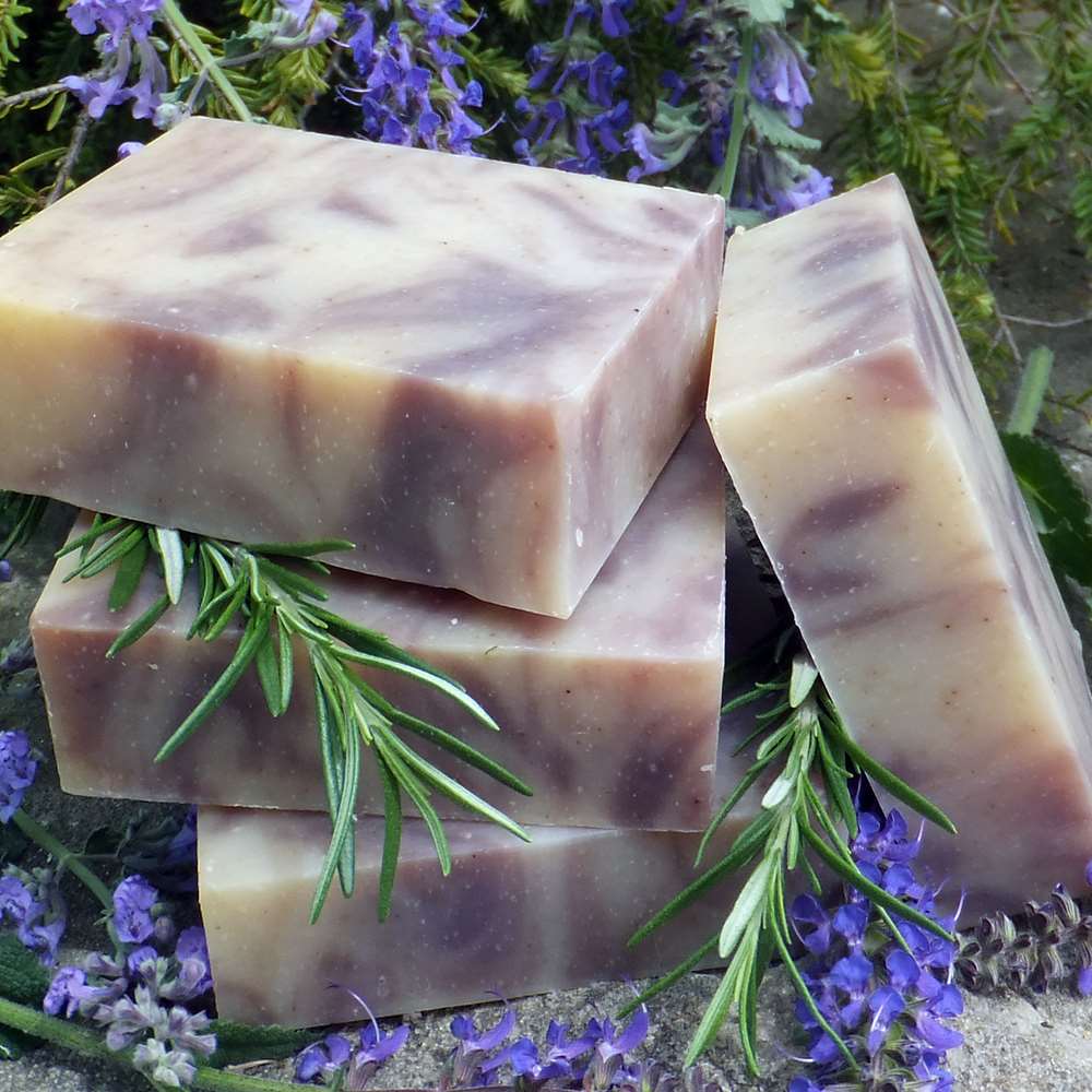 有機薰衣草迷迭香保濕植物手工皂 Lavender Rosemary 5.6OZ_2
