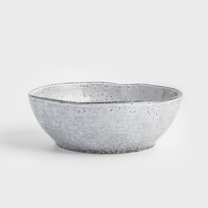 日式 樸質斑墨 22cm 陶瓷大碗│單品_1