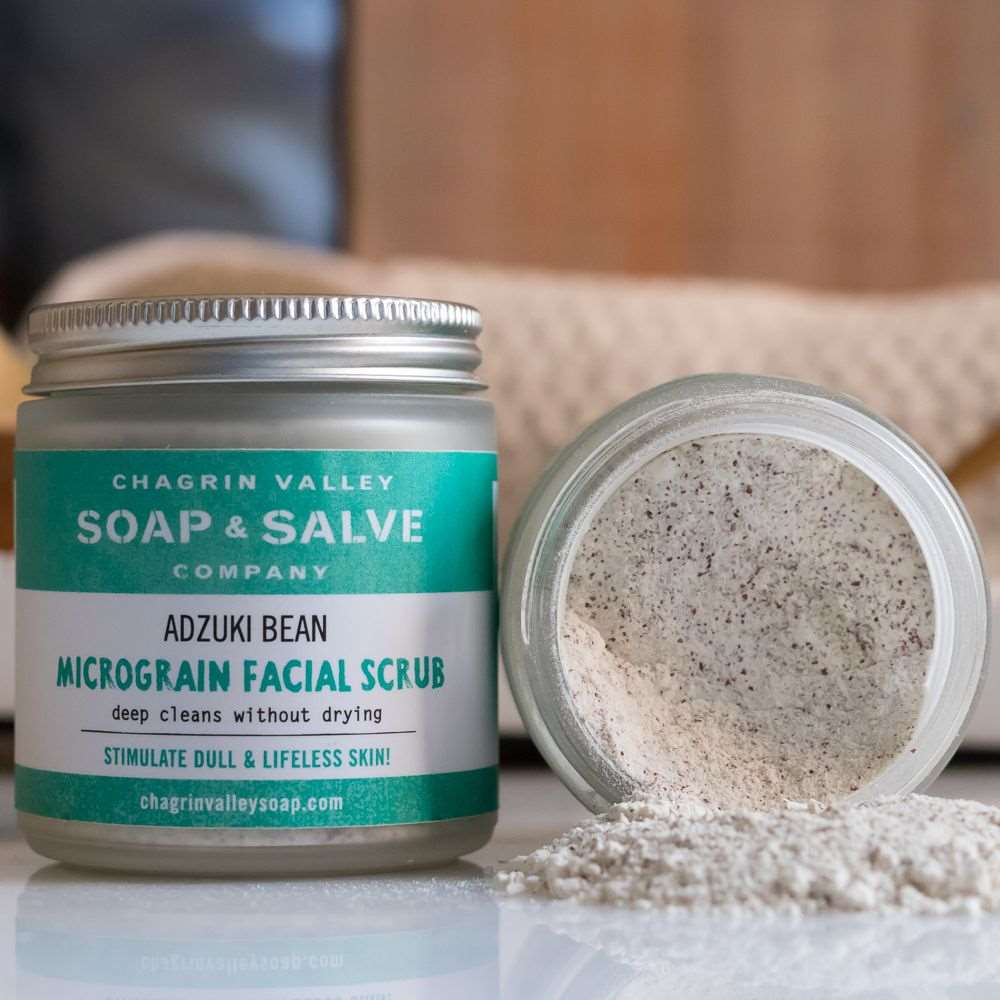 有機紅豆溫和去角質磨砂粉 Adzuki Micrograin Facial Scrub 4oz_1