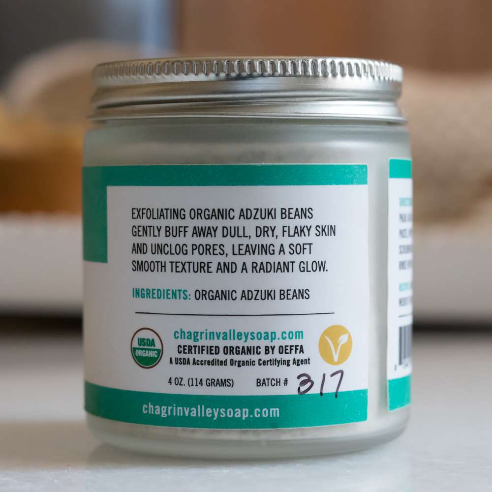 有機紅豆溫和去角質磨砂粉 Adzuki Micrograin Facial Scrub 4oz_2