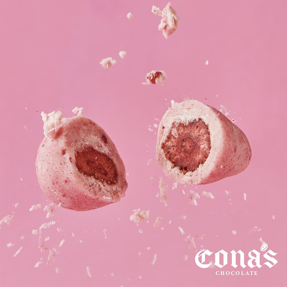 跳跳糖草莓乾巧克力(80g/盒)【AOC推薦獎👍】–Cona’s 妮娜巧克力_0