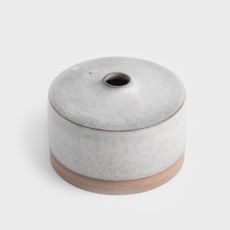 職人 手捻消光 拉坏精粹 10.5cm 圓柱束口花器｜單品_0