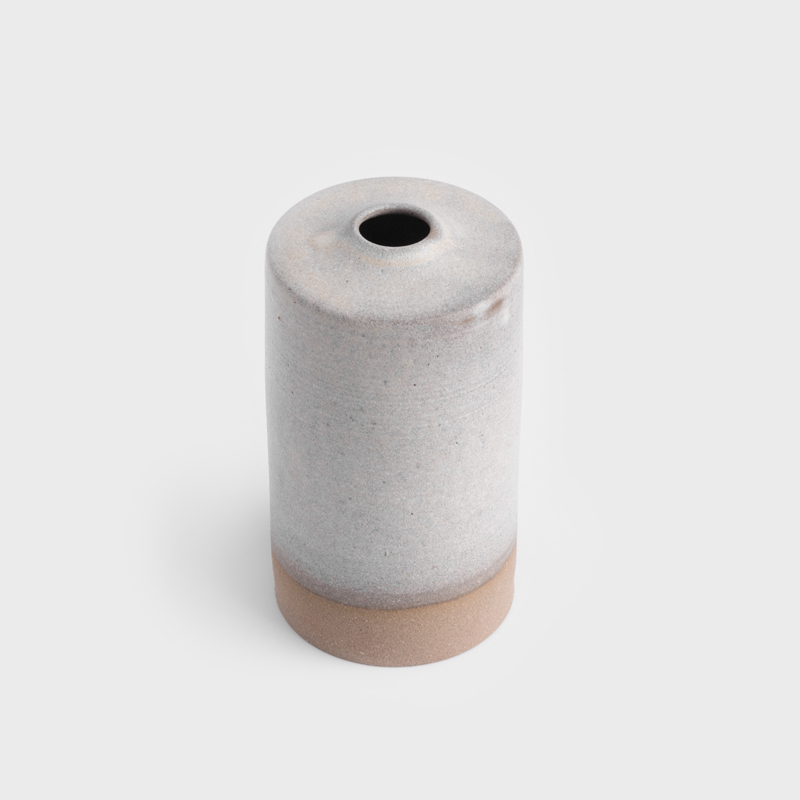 職人 手捻消光 拉坏精粹 14cm 圓柱束口花器｜單品_0