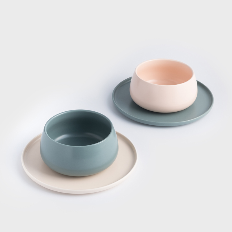 日式 啞光粉釉 16cm 陶瓷缽碗｜象牙白│單品_2