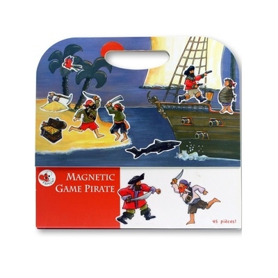 海盜船冒險故事(比利時Egmont Toys艾格蒙繪本風遊戲磁貼書) | 拾書所