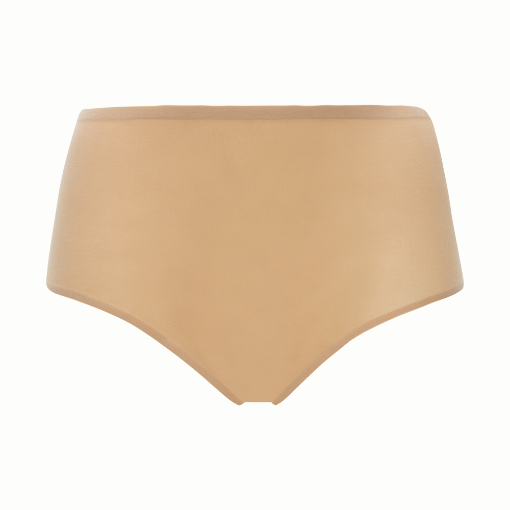 【Chantelle Lab】透氣涼感無痕高腰內褲>膚色(26470_0WU)【Soft Stretch】_2