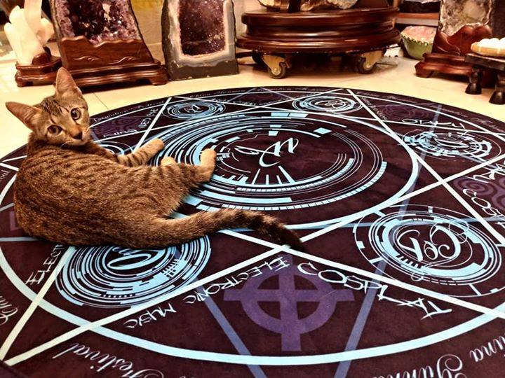 星際揚升魔法陣地墊（魔法陣掛毯聖壇布桌布桌巾地毯沙灘巾居家裝飾拍攝道具cosplay）_1