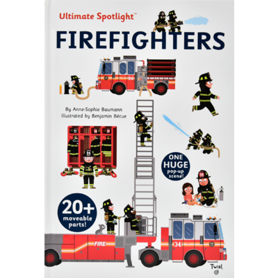 Ultimate Spotlight: Firefighters (精裝硬頁立體翻拉書) | 拾書所