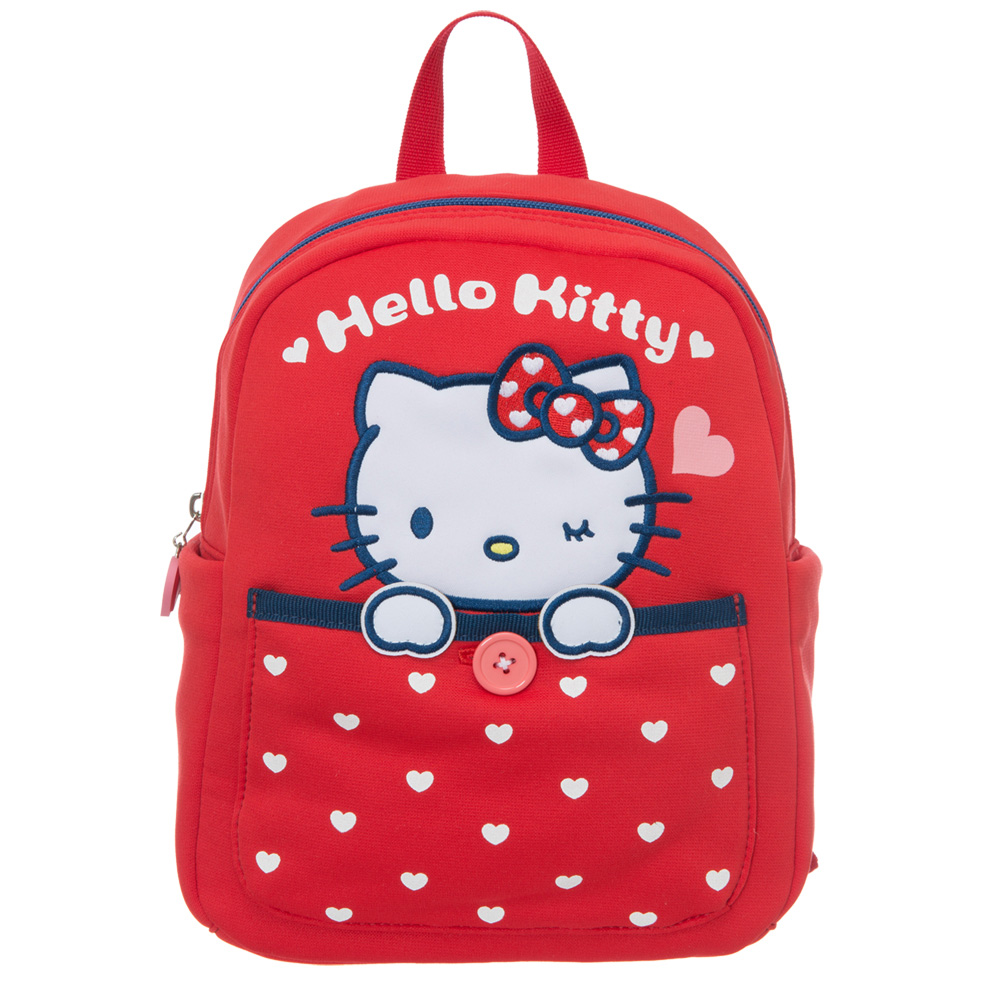 【HELLO KITTY】我愛凱蒂系列-兒童後背包-紅 KT01L01RD (IMKS)