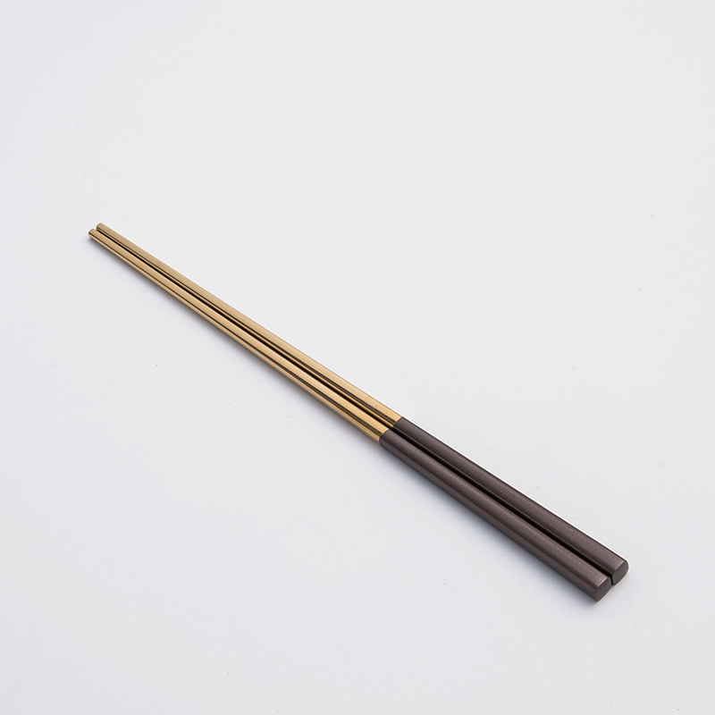 葡式 設計風潮 23.5cm 不銹鋼筷│咖金│單品_0
