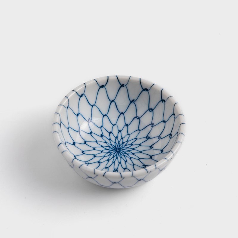 NETTED 8.5cm Ceramic Saucer | Blue_0