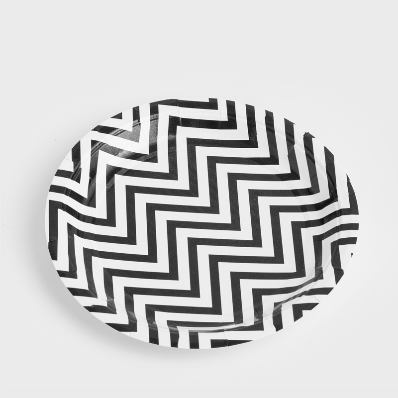 Party 18cm Paper Plate | Zigzag | 8-piece Set_1