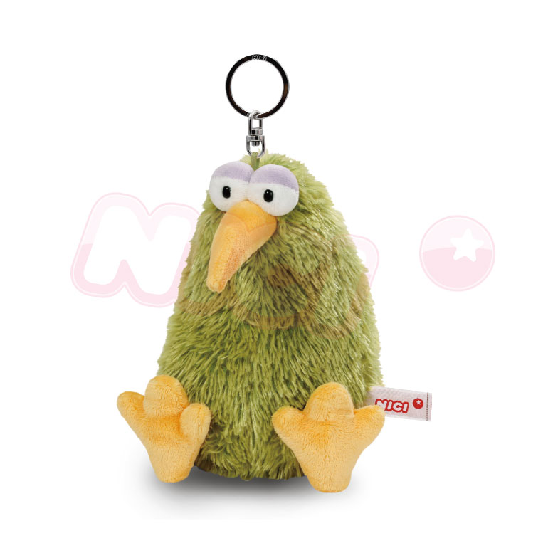 [90270]NICI 18cm奇異鳥造型零錢包鑰匙圈_0