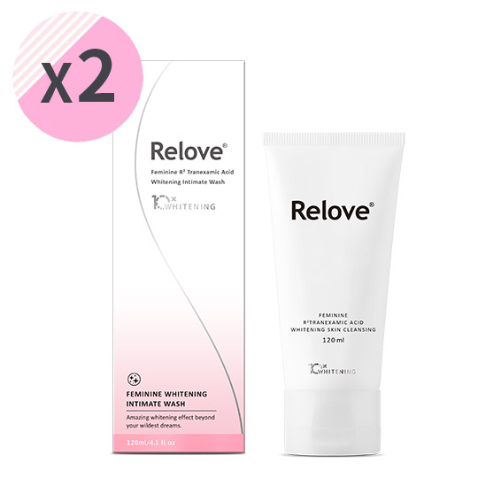 【Relove】私密肌R²深層傳明酸淨白潔淨精華凝露 120ML(私密處洗劑)X2入_0