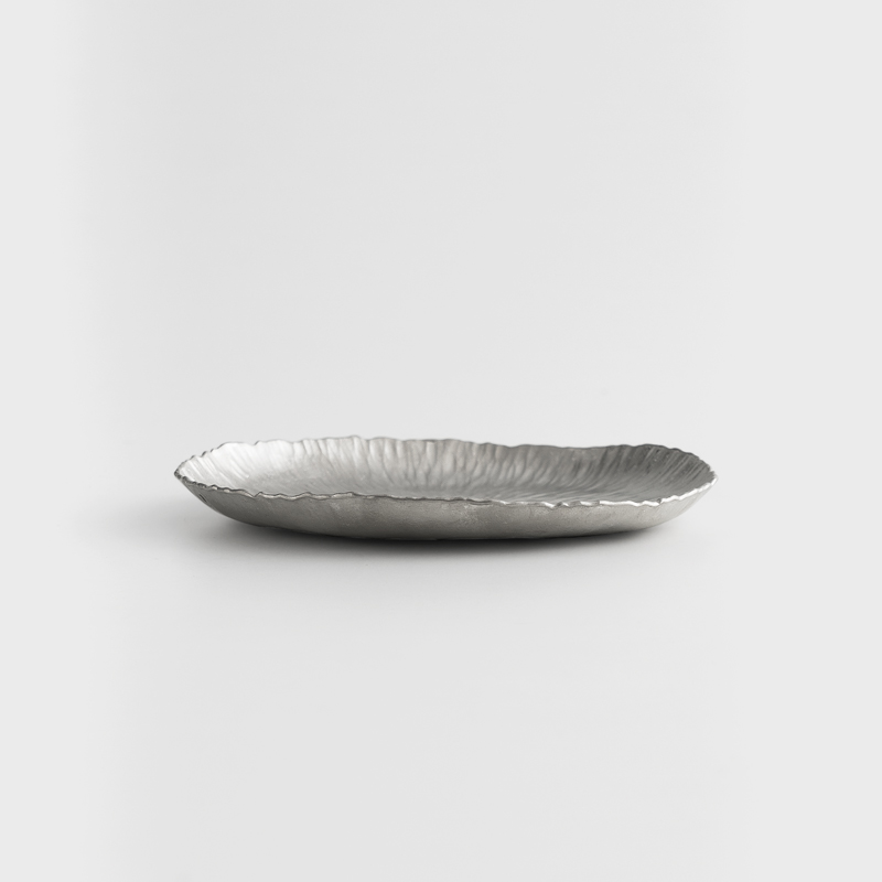 職人 錘目工藝10.5cm 錫器淺盤｜放射｜單品_3