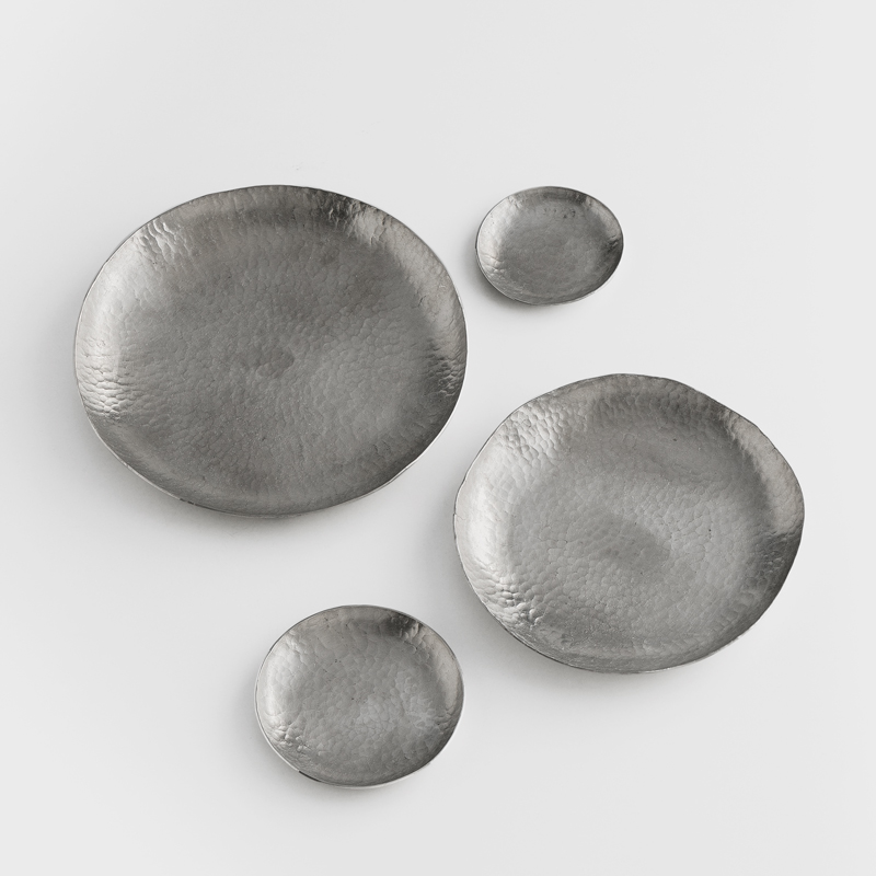 Hammer 9cm Tin Shallow Plate | Dot_5