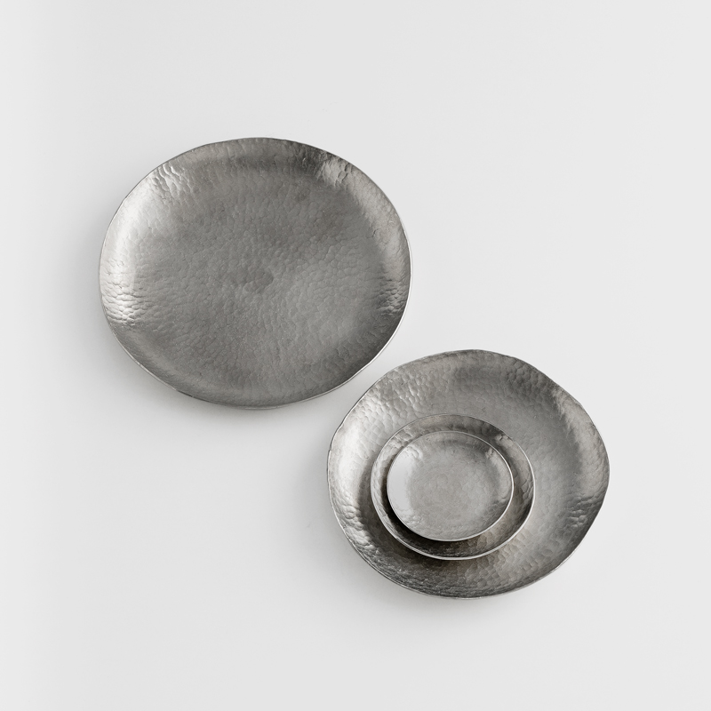Hammer 9cm Tin Shallow Plate | Dot_6