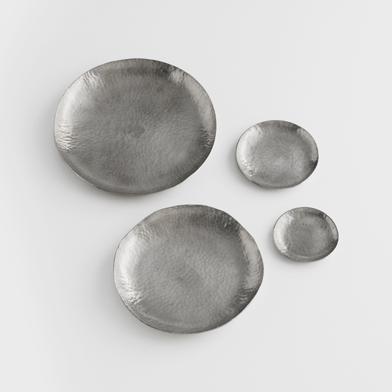Hammer 9cm Tin Shallow Plate | Dot_7