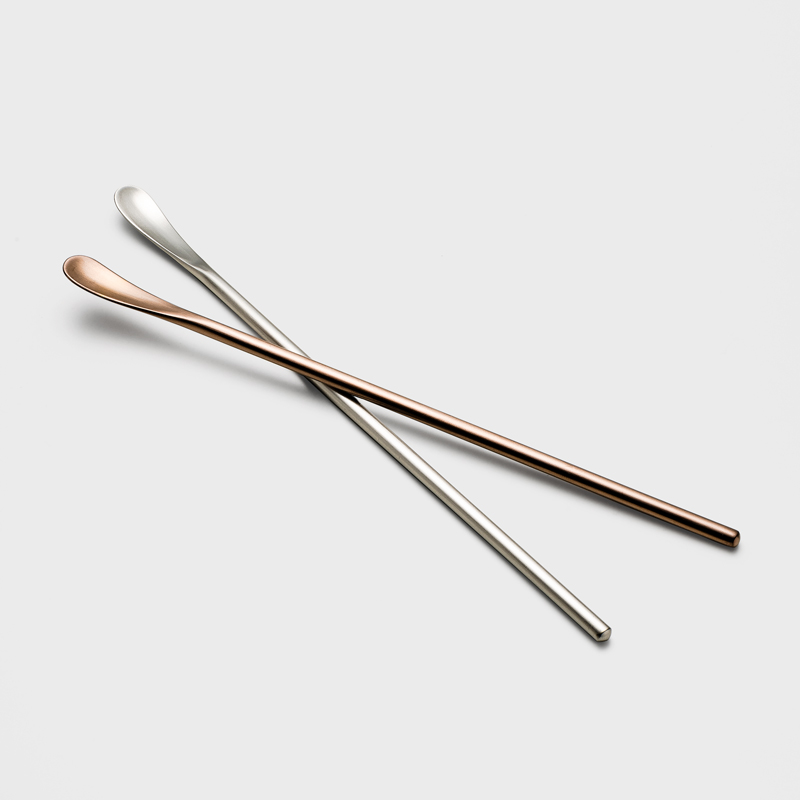 歐式 流線雅緻 22cm 攪拌匙｜礦坑金｜單品_3