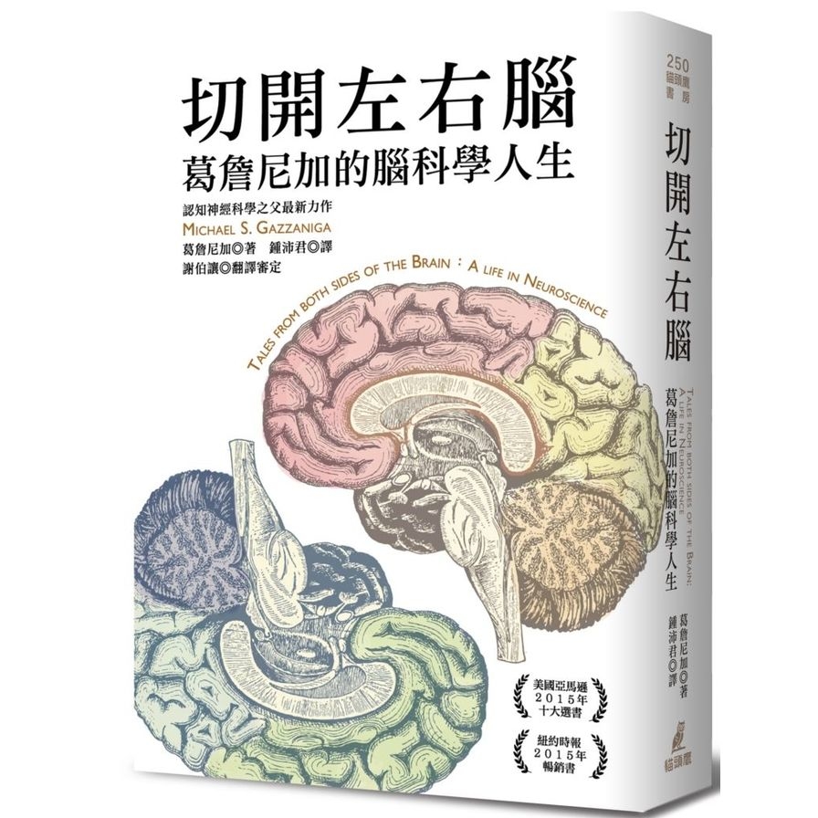 切開左右腦(葛詹尼加的腦科學人生) | 拾書所