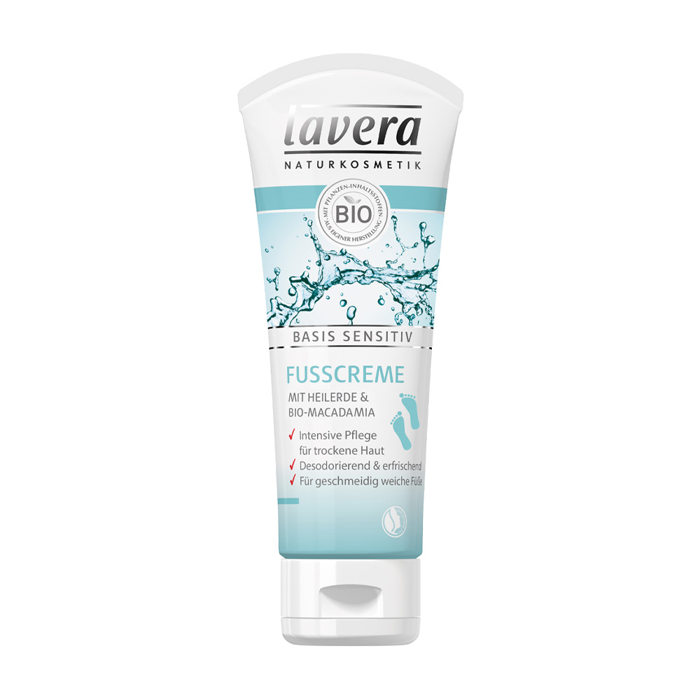 Lavera  德國萊唯德 基礎溫和足部乳霜 75ml (LV095)_0