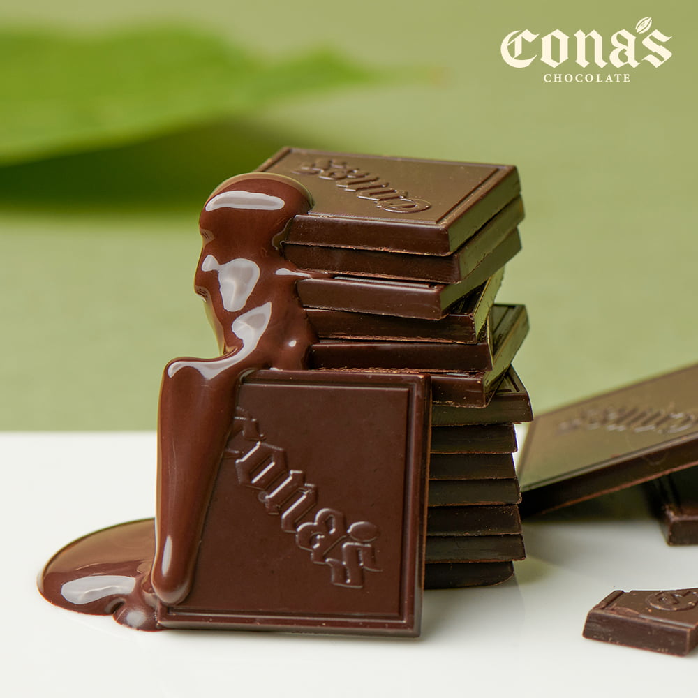 85%黑巧克力薄片(8入/盒)–Cona’s 妮娜巧克力_3
