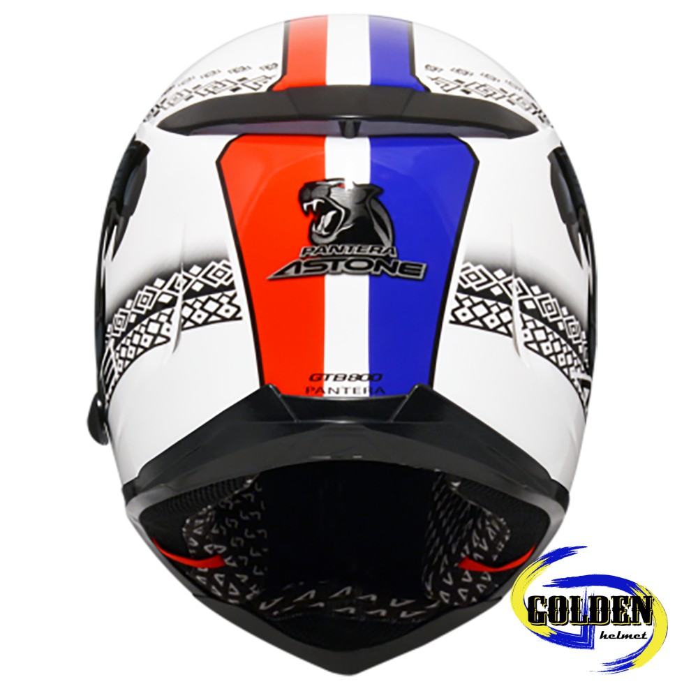 Astone GTB800 AO5 白紅藍 全罩式安全帽 (內藏墨鏡)【預計九月底到貨】_3
