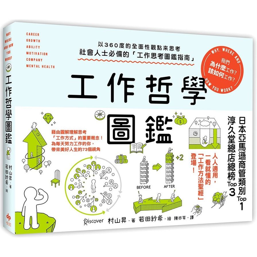 工作哲學圖鑑(以360度的全面性觀點來思考.我們為什麼工作.該如何工作) | 拾書所