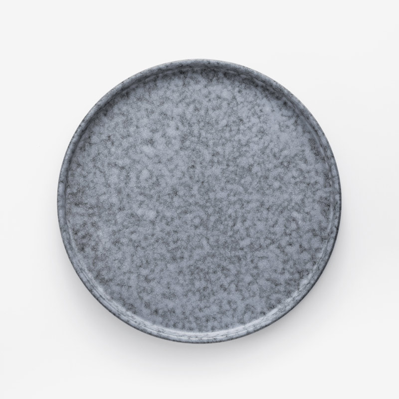 AISOME 20cm Ceramic Plate | Gray_0