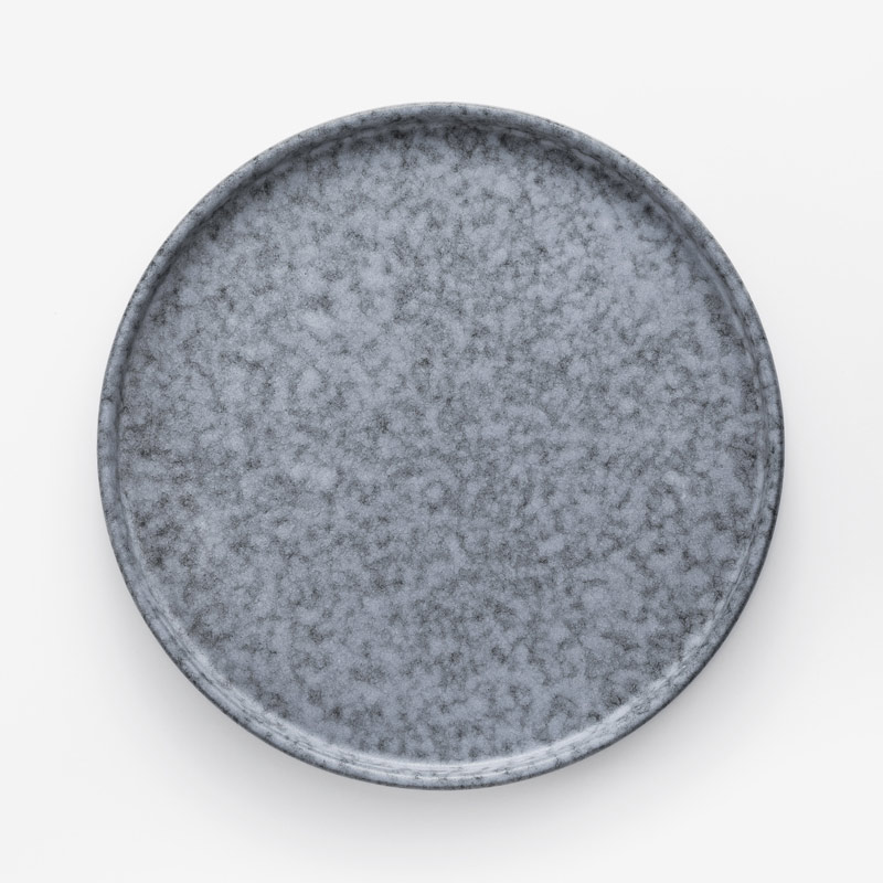 Aisome 23cm Ceramic Plate | Gray_0