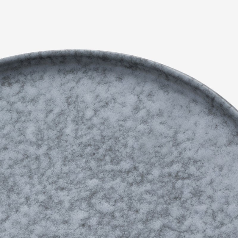 Aisome 23cm Ceramic Plate | Gray_2