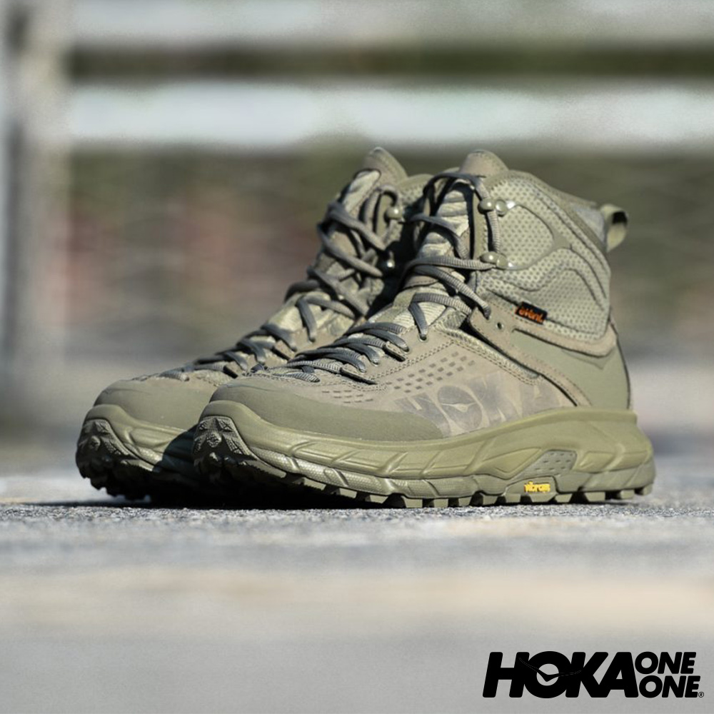 網路獨家 Tor Ultra Hi 2 男鞋防水健行鞋橄欖綠hoka One One Ispo 伊仕柏