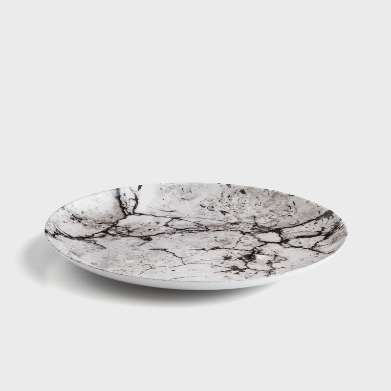 WAGA Earth Whisper Silver Branches Plate 25.5cm_2
