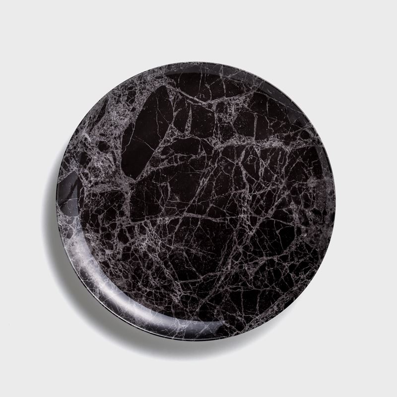 WAGA Earth Whisper Dark Gemstone Plate 20cm_0
