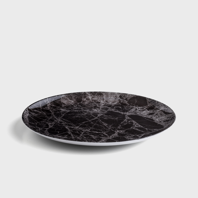 WAGA Earth Whisper Dark Gemstone Plate 20cm_2
