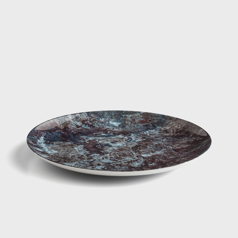 WAGA Earth Whisper Sapphire Crystal Plate 20cm_2