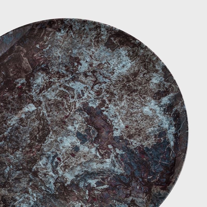 WAGA Earth Whisper Sapphire Crystal Plate 20cm_3