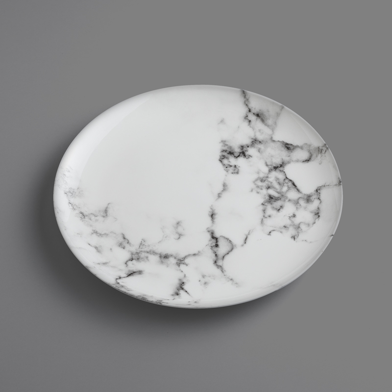 WAGA Earth Whisper White Jade Plate 20cm_1