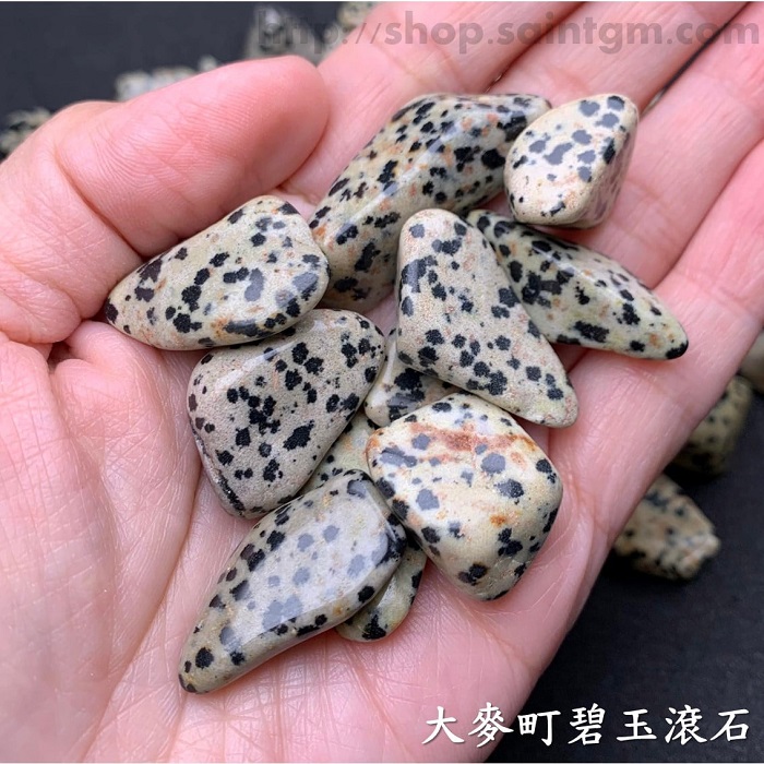 大麥町碧玉滾石(Dalmatian Jasper) ~動物療癒守護石_1