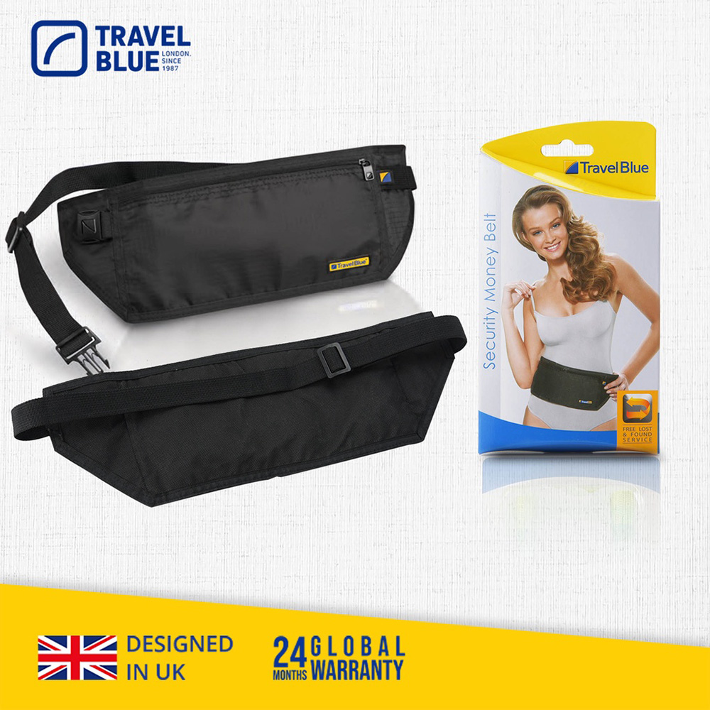 【TravelBlue】Ultra Slim 貼身藏錢腰包 TB-113