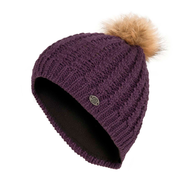 Ternua 女美麗諾羊毛保暖毛帽 城市綠洲