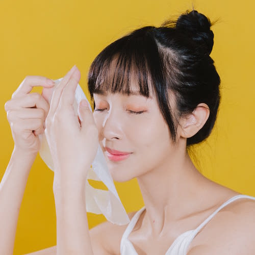 鳳梨淨化更新補水面膜Pineapple Purifying & Renewing Mask 一盒8片入_2