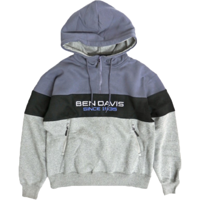 ben davis zip up hoodie