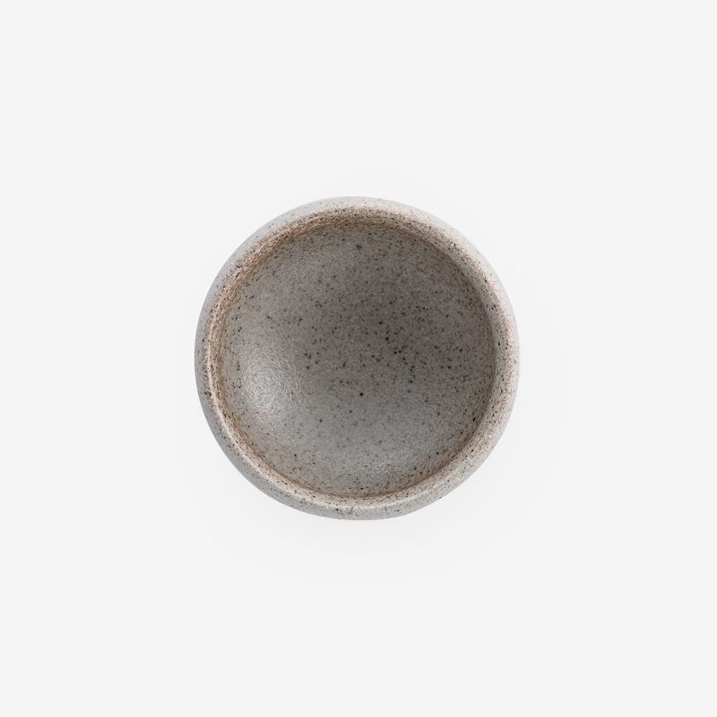 日式 薪火窯燒 50ml 陶瓷小皿｜白石｜單品_1
