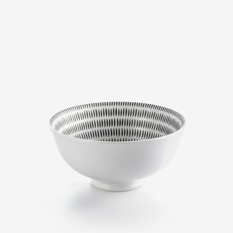 Swirl 11cm Ceramic Bowl | White_0