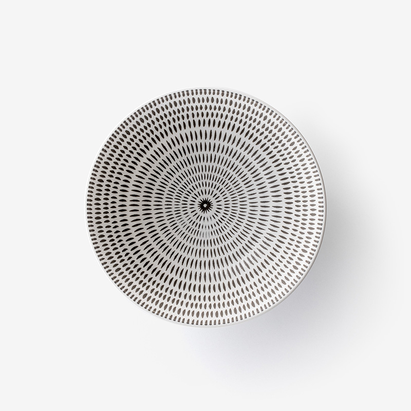 Swirl 11cm Ceramic Bowl | White_1