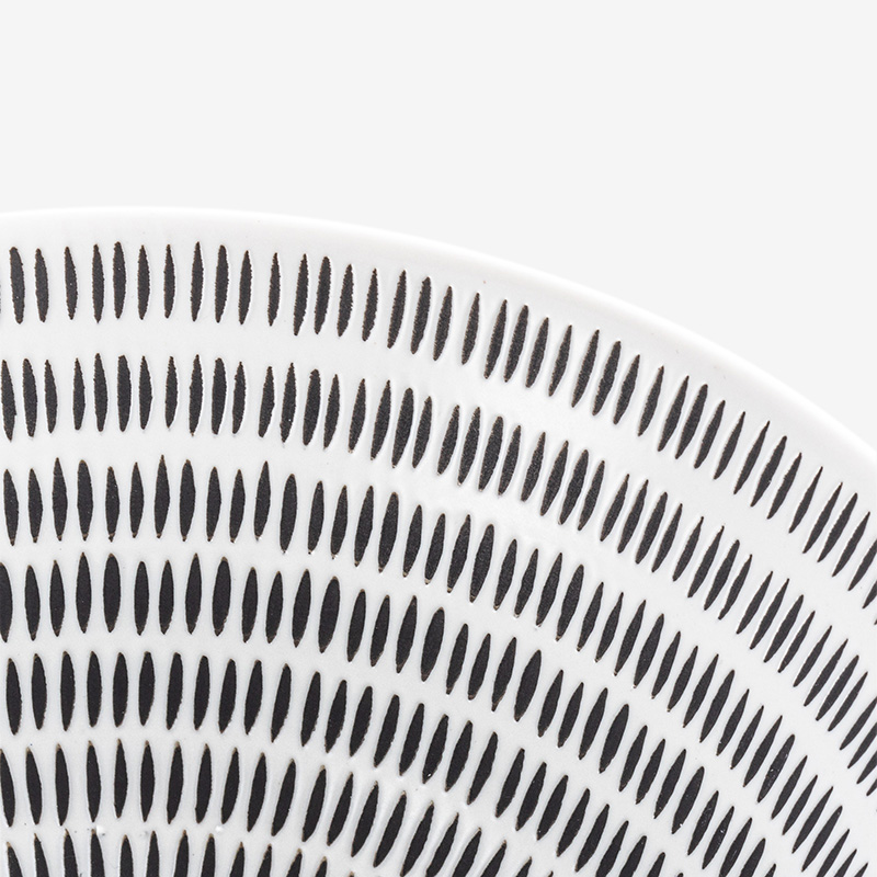 Swirl 11cm Ceramic Bowl | White_2
