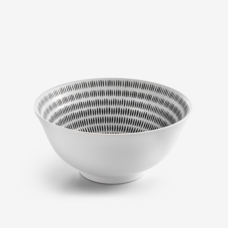 Swirl 15.5cm Ceramic Bowl | White_0